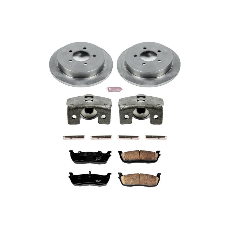 Power Stop 00-02 Ford Expedition Rear Autospecialty Brake Kit w/Calipers PowerStop