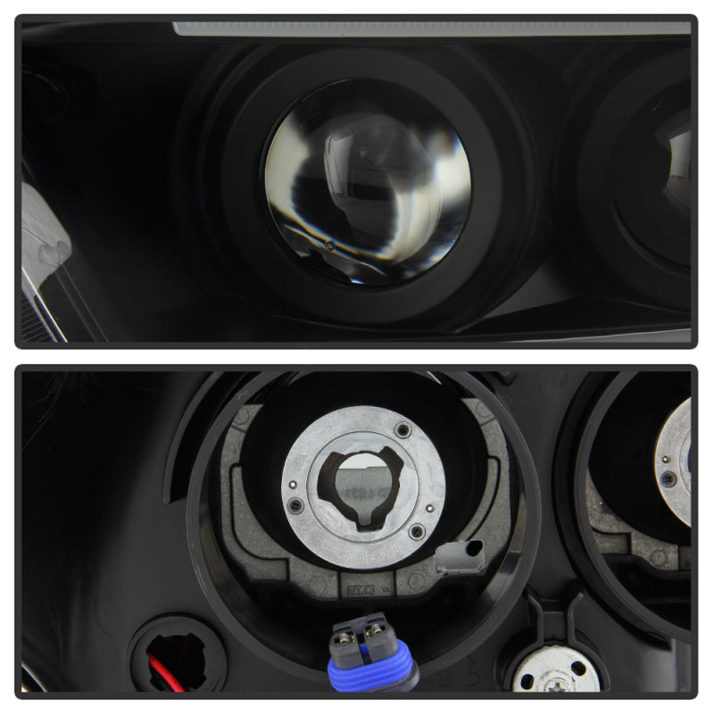 Spyder Toyota Tacoma 16-18 (TRD Model Only) Projector Headlights Black Smoke PRO-YD-TT16V1-SEQ-BSM SPYDER