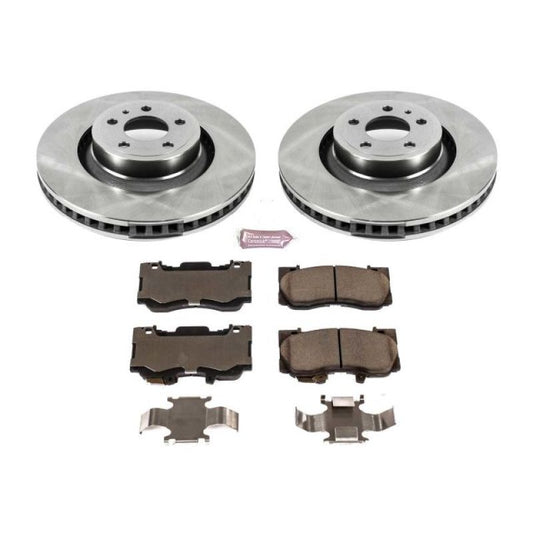 Power Stop 15-19 Ford Mustang Front Autospecialty Brake Kit PowerStop
