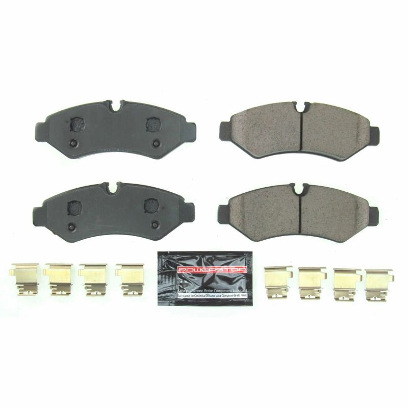Power Stop 2019 Freightliner Sprinter 1500 Rear Z23 Evolution Sport Brake Pads w/Hardware PowerStop