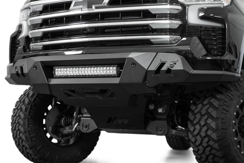 ADD 2022+ Chevrolet Silverado 1500 Black Label Front Bumper Addictive Desert Designs