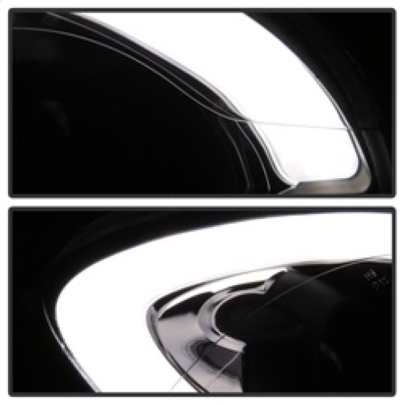 Spyder Mini Cooper Countryman 11-15 Headlights - Halogen Model Only - Black PRO-YD-MCO11-DRL-BK SPYDER