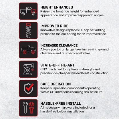 Camburg 22-24 Toyota Tundra 2wd /4wd Dominator Preload Spacer Kit Camburg