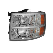 Load image into Gallery viewer, Xtune Chevy Silverado 07-13 Crystal Headlights Left HD-JH-CS07-OEM-L SPYDER