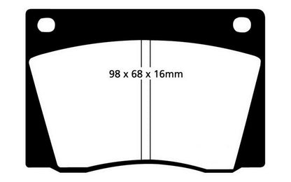 EBC Ultimax2 Front Brake Pads - UD004 EBC