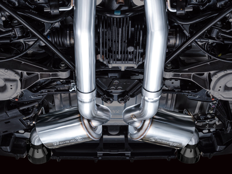 AWE 2023 Nissan Z RZ34 RWD Touring Edition Catback Exhaust System w/ Diamond Black Tips AWE Tuning