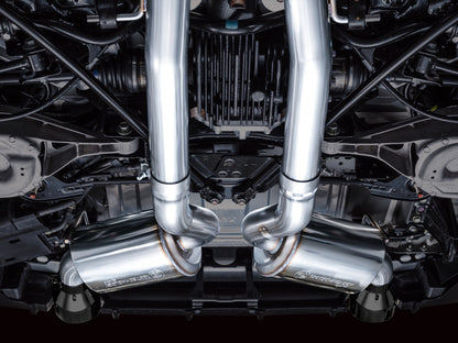 AWE 2023 Nissan Z RZ34 RWD Touring Edition Catback Exhaust System w/ Diamond Black Tips AWE Tuning