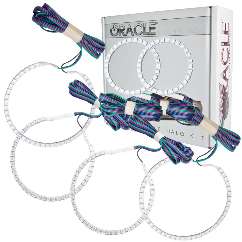 Oracle Jeep Grand Cherokee 11-13 Triple Halo Kit - ColorSHIFT w/ BC1 Controller ORACLE Lighting