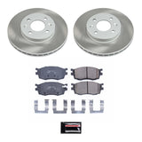 Power Stop 06-11 Kia Rio5 Front Semi-Coated Rotor Kit