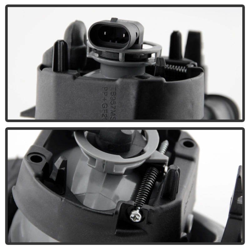 Spyder Dodge Grand Caravan 2011-2015 OEM Fog Light W/Universal Switch- Clear FL-DGC2011-C SPYDER