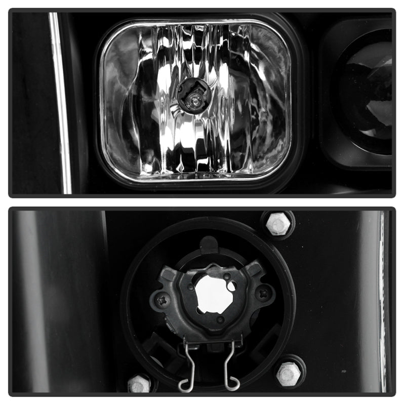 Spyder Dodge Ram 1500 02-05/Ram 2500/3500 03-05 High-Power LED Headlights - Black PRO-YD-DR02V2PL-BK SPYDER