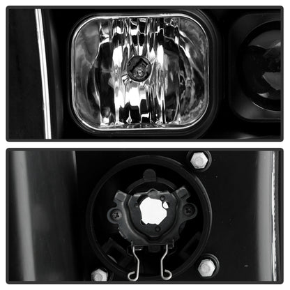 Spyder Dodge Ram 1500 02-05/Ram 2500/3500 03-05 High-Power LED Headlights - Black PRO-YD-DR02V2PL-BK SPYDER