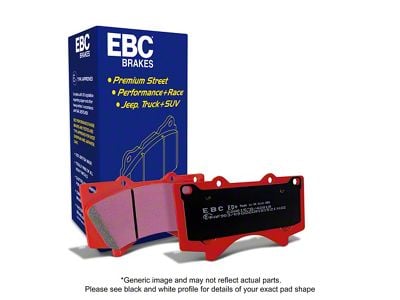 EBC 99-04 Toyota Tacoma 2.7L 4WD Front Extra Duty Brake Pads