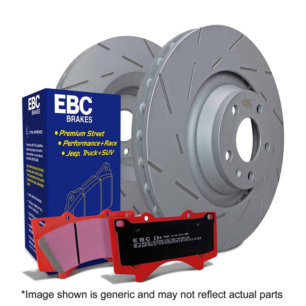 EBC S15 Brake Pad and Rotor Kit