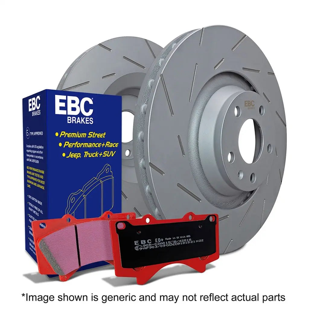 EBC Stage 15 OrangeStuff Brake Pads and USR Rotors Kit - S15KR1028 EBC