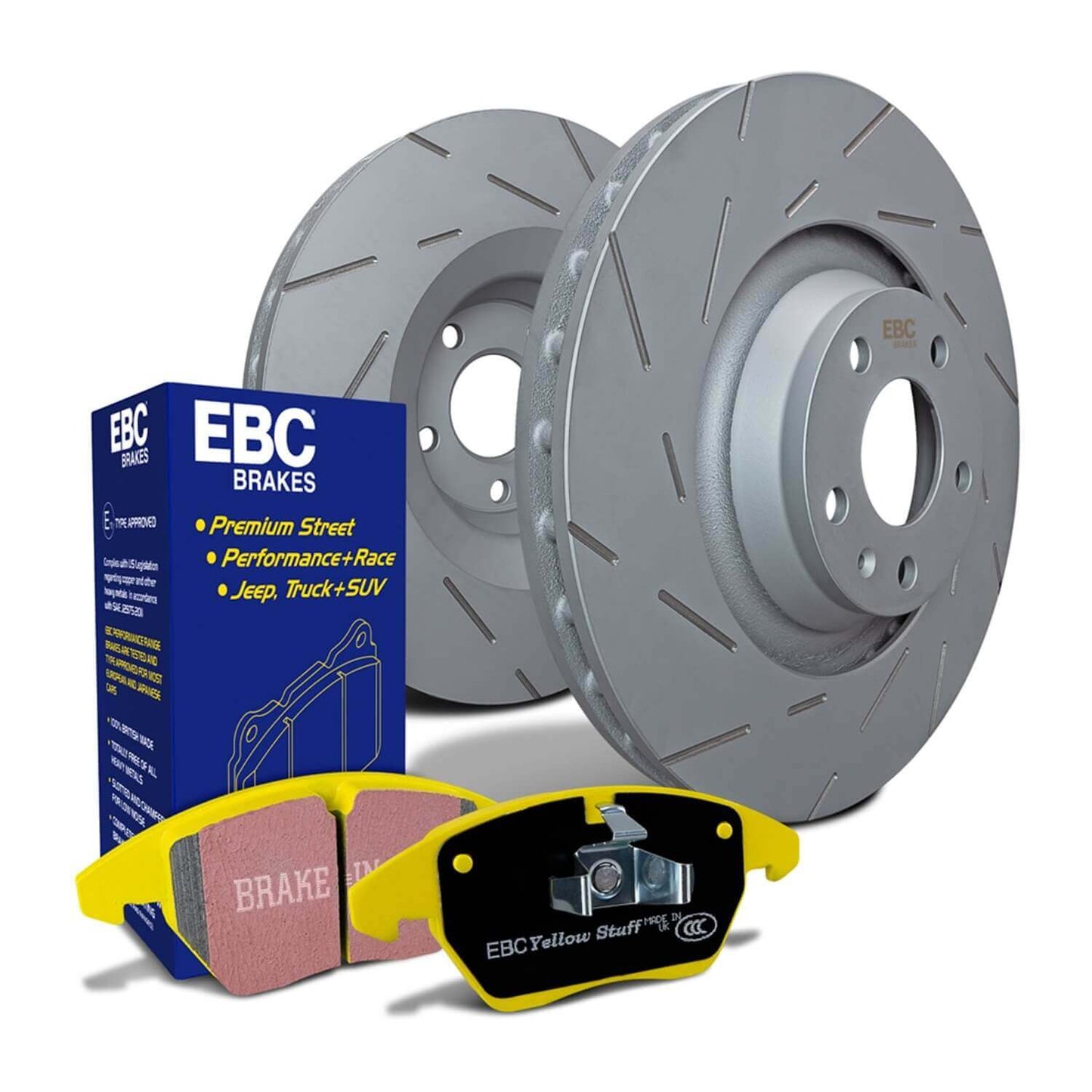 EBC Stage 12 RedStuff Brake Pads and RK Rotors - S12KF2234