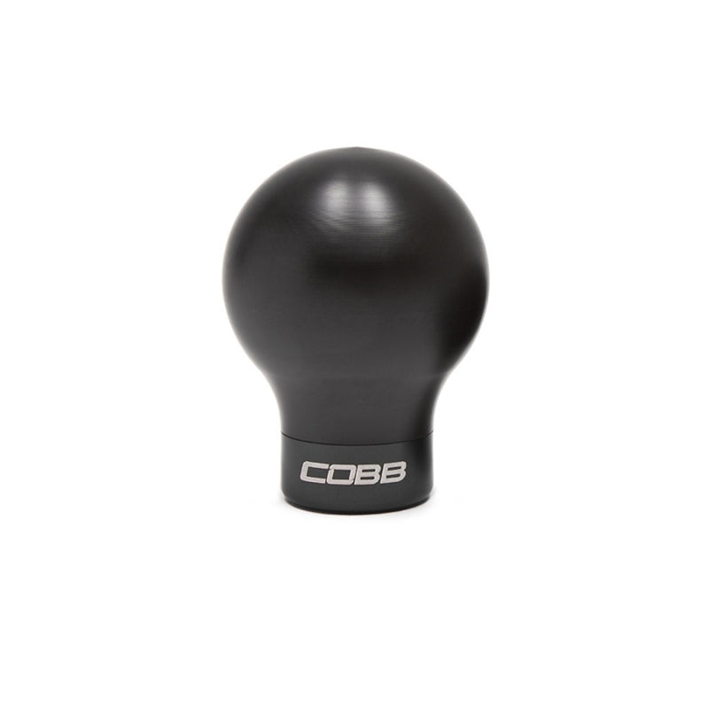 COBB Subaru 6-Speed COBB Shift Knob - Black w/Stealth Black Collar (Non-Weighted) 213350-BK