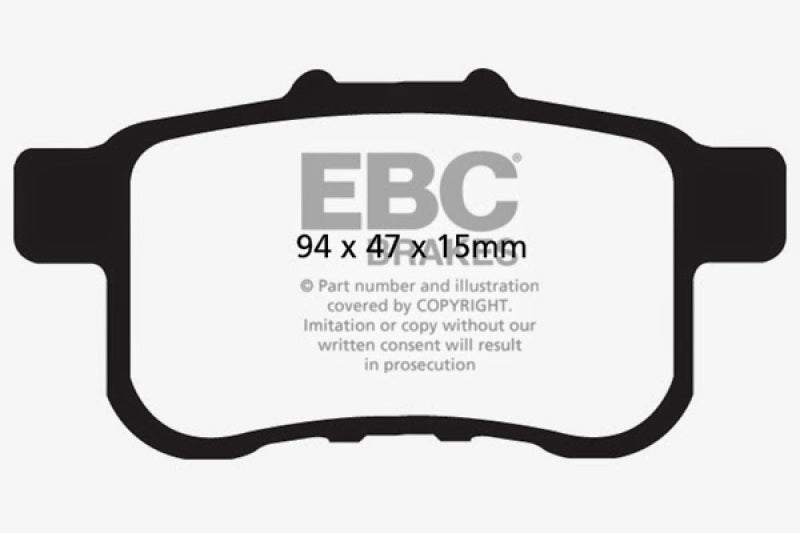 EBC BlueStuff Brake Pads - DP51987NDX EBC