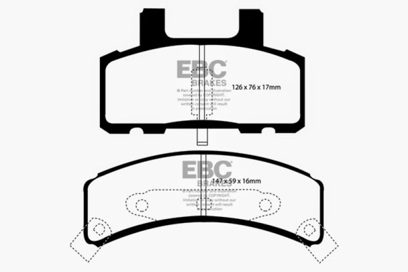 EBC GreenStuff Front Brake Pads - DP21273