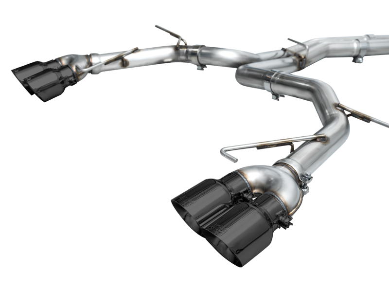 AWE Tuning 19-23 Audi C8 S6/S7 2.9T V6 AWD Track Edition Exhaust - Diamond Black Tips AWE Tuning