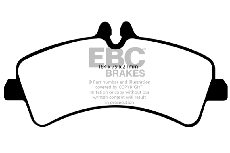 EBC GreenStuff Rear Brake Pads - DP61929 EBC