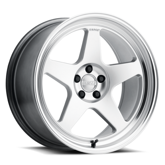 Kansei K12H Knp 18x8.5in / 5x114 BP / 35mm Offset / 73.1mm Bore - Hyper Silver Wheel