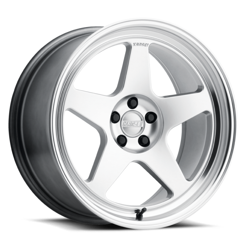 Kansei K12H KNP 17x8in / 5x114.3 BP / 35mm Offset / 73.1mm  Bore - Hyper Silver