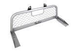 Deezee Universal Aluminum Front Truck Cargo Management Cab Rack Silver Mesh