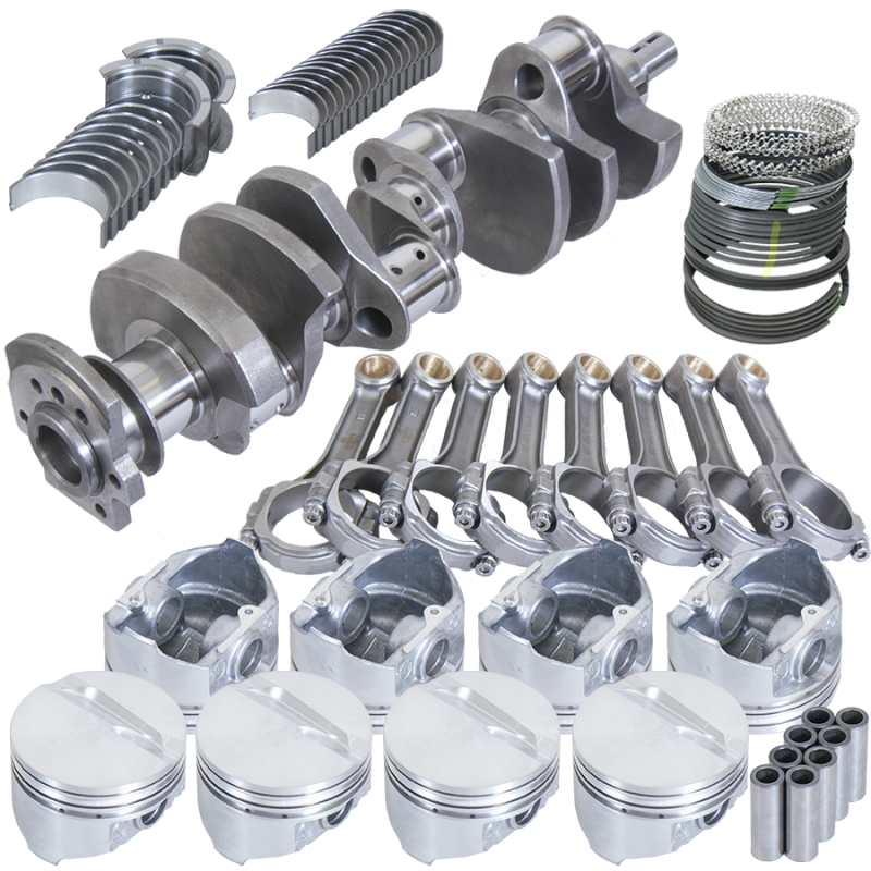 Eagle Chevy LT1350 1Pc 3.750in Crank 5.700in I-Beam Rods -7cc 4.060in Pistons Rotating Assembly