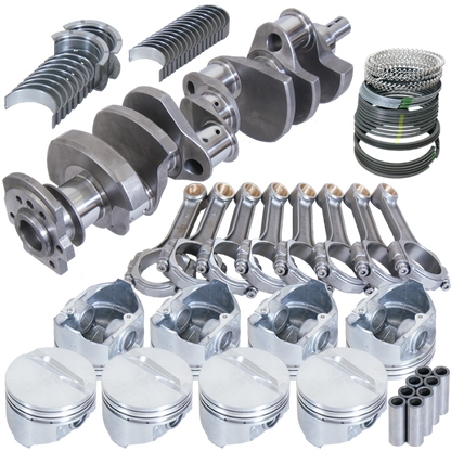 Eagle Chevy LT1350 1Pc 3.750in Crank 5.700in I-Beam Rods -7cc 4.060in Pistons Rotating Assembly