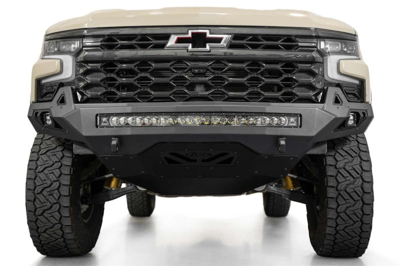 Addictive Desert Designs 2022+ Chevy Silverado 1500 ZR2 Stealth Fighter Front Bumper Addictive Desert Designs