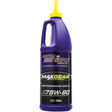 Load image into Gallery viewer, Royal Purple Max Gear Synthetic 75W-90 Gear Oil - 1 Quart