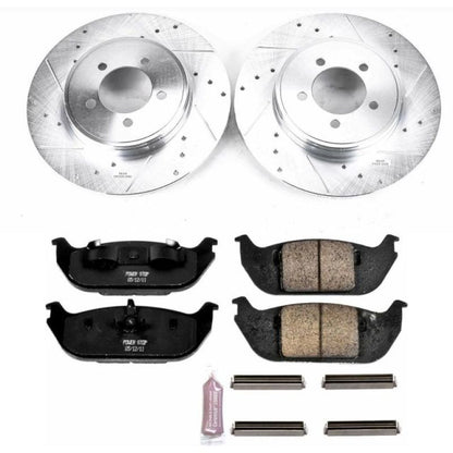 Power Stop 03-05 Lincoln Aviator Rear Z23 Evolution Sport Brake Kit PowerStop