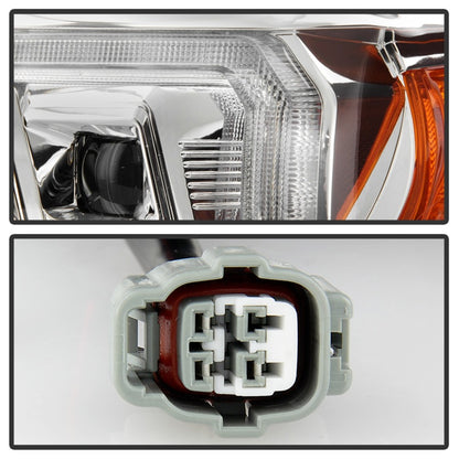 Spyder 16-20 Toyota Tacoma LED Model Only High-Power LED Headlights - Chrome PRO-YD-TT16LEDAP-C SPYDER