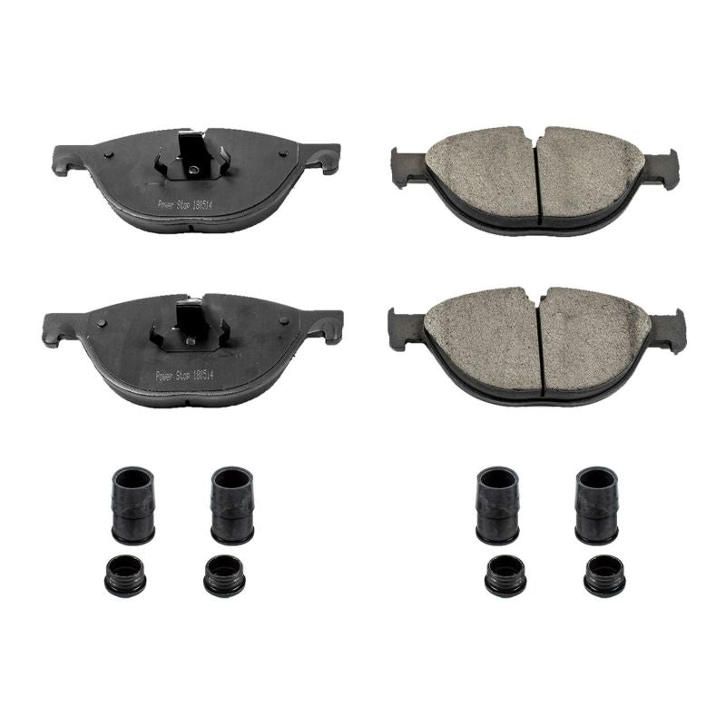 Power Stop 2013 BMW 528i Front Z17 Evolution Ceramic Brake Pads w/Hardware PowerStop