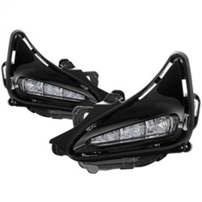 Spyder 2017+ Toyota Corolla OEM LED Fog Lights w/Switch - Clear (FL-TCO17-LED-C) SPYDER