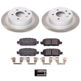 Power Stop 2019 Nissan Sentra Rear Semi-Coated Rotor Kit