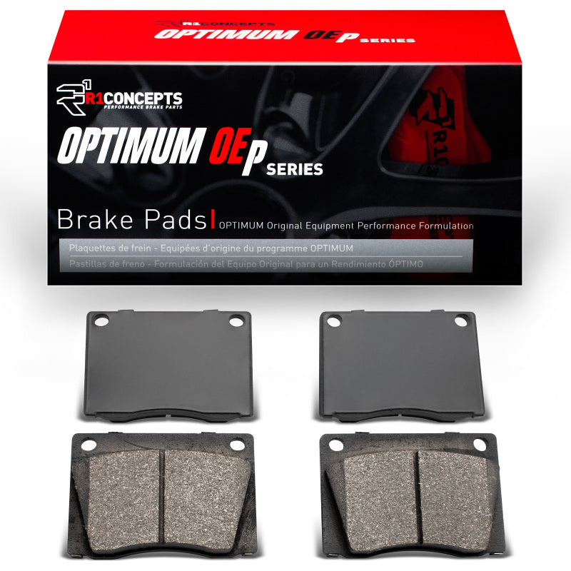 R1 Front OE Brake Pads 1958-1989 Ac/Alfa Romeo & More - 2551-0004-00
