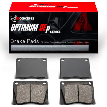 R1 Front OE Brake Pads 1958-1989 Ac/Alfa Romeo & More - 2551-0004-00