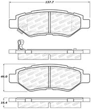 Load image into Gallery viewer, StopTech Street Disc Rear Brake Pads - 305.13370