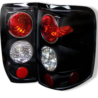 Spyder Ford F150 side 04-08 (Not Fit Heritage & SVT)Euro Tail Lights Blk ALT-YD-FF15004-BK SPYDER