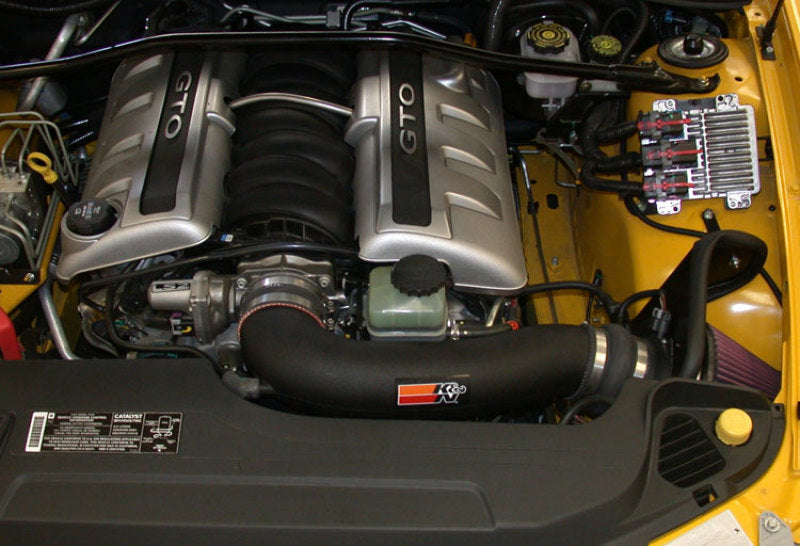 K&N 06 Pontiac GTO V8-6.0L Aircharger Performance Intake K&N Engineering