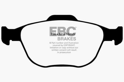 EBC RedStuff Front Brake Pads - DP31641C EBC