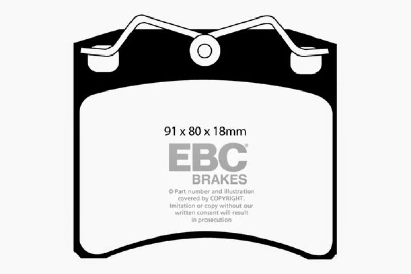 EBC Ultimax2 Front Brake Pads - UD703 EBC