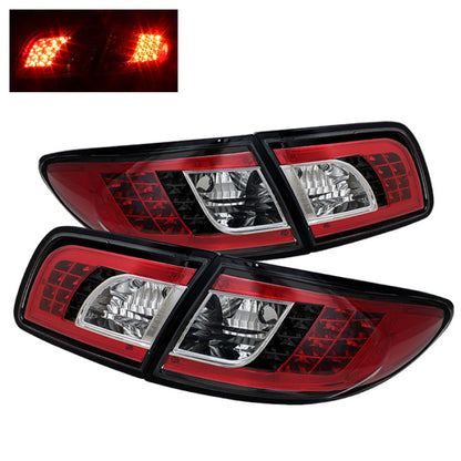 Spyder Mazda 6 03-08 4/5DR (Not fit Wagon)LED Tail Lights Black ALT-YD-M603-LED-BK SPYDER