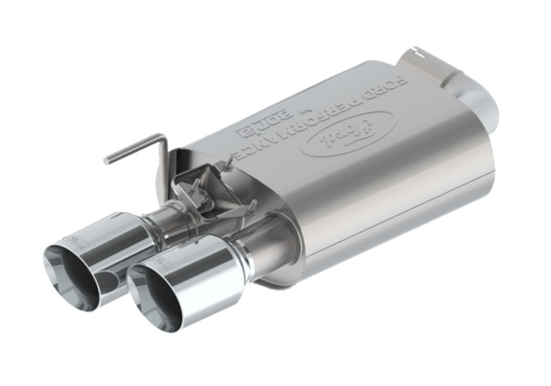 Ford Racing 2024 Mustang 5.0L Sport Cat-Back Exhaust - Chrome Tips Ford Racing