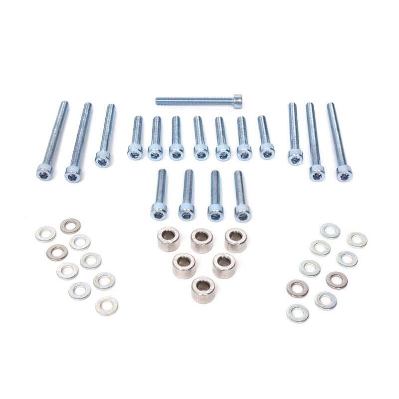 BLOX Racing Gen2 Hypertemp Plenum Spacer - 1/2in - 350Z-Hardware Kit Only BLOX Racing