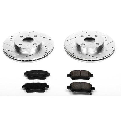 Power Stop 01-05 Toyota Echo Front Z23 Evolution Sport Brake Kit PowerStop