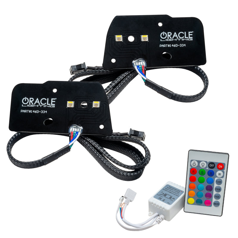 Oracle 21-22 Ford F-150 ColorSHIFT RGB+W Headlight DRL Upgrade Kit w/ Simple Controller ORACLE Lighting