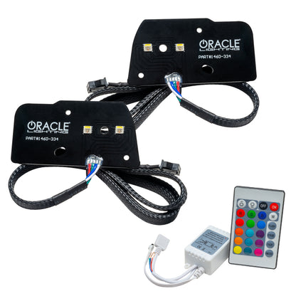 Oracle 21-22 Ford F-150 ColorSHIFT RGB+W Headlight DRL Upgrade Kit w/ Simple Controller ORACLE Lighting